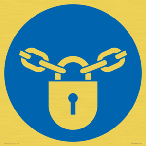 Mandatory: Keep locked